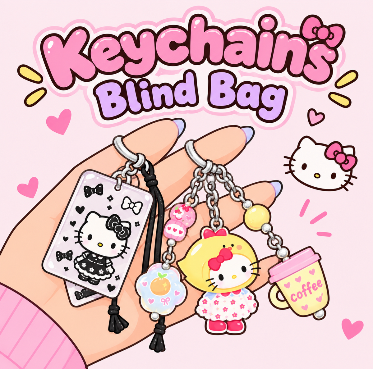 Keychains Blind Bags